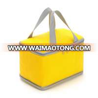 Custom waterproof delivery lunch bag,disposable insulated lunch cooler bag non woven cooler bag for packing beer and frozen food